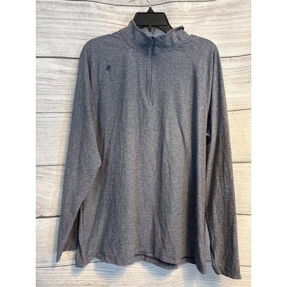 Mens Rhone Quarter-Zip Pullover Sweatshirt Size XL - Picture 1 of 3